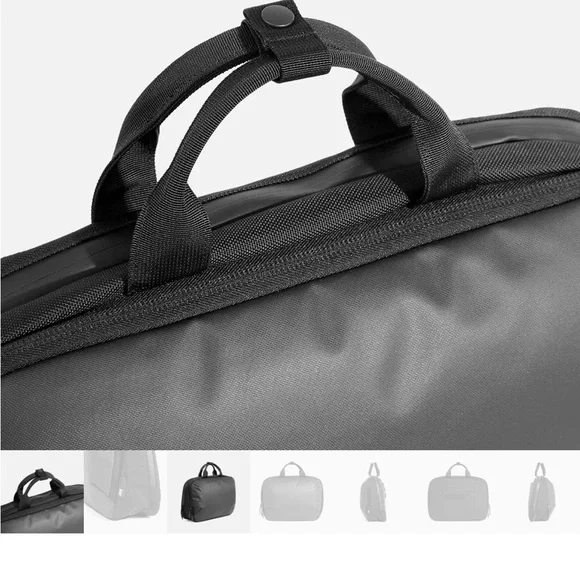 Stylish Gray Laptop Bag for Men - Picture 11 of 14